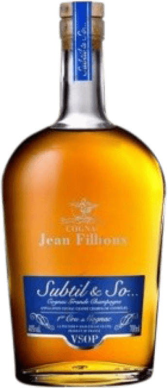 68,95 € 免费送货 | 科涅克白兰地 Jean Fillioux Subtil & So VSOP 法国 瓶子 70 cl