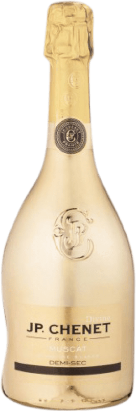 22,95 € Spedizione Gratuita | Vino bianco JP. Chenet Divine Semisecco Semidolce Francia Moscato Bottiglia 75 cl