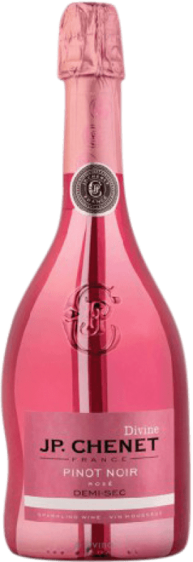 22,95 € Kostenloser Versand | Rosé-Wein JP. Chenet Divine Halbtrocken Halbsüß Frankreich Spätburgunder Flasche 75 cl