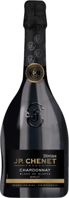 23,95 € Envío gratis | Espumoso Blanco JP Chenet Divine de Blancs Brut Joven Francia Chardonnay 75 cl