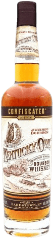 158,95 € Free Shipping | Whisky Blended Kentucky Owl Confiscated United States Bottle 70 cl