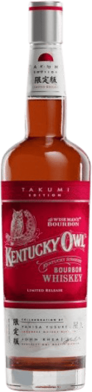 146,95 € Free Shipping | Whisky Blended Kentucky Owl Takumi Limited Release United States Bottle 70 cl