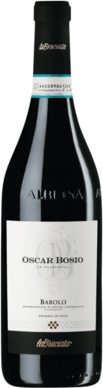 68,95 € Envío gratis | Vino tinto Oscar Bosio D.O.C.G. Barolo Piemonte Italia Botella 75 cl
