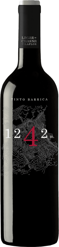 17,95 € Envio grátis | Vinho tinto Lagar de Chasna 1242 m Carvalho D.O. Abona Ilhas Canárias Espanha Garrafa 75 cl