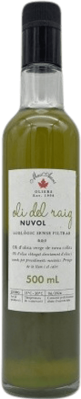 16,95 € Envío gratis | Aceite de Oliva Mas Auró Raig Núvol España Botella Medium 50 cl