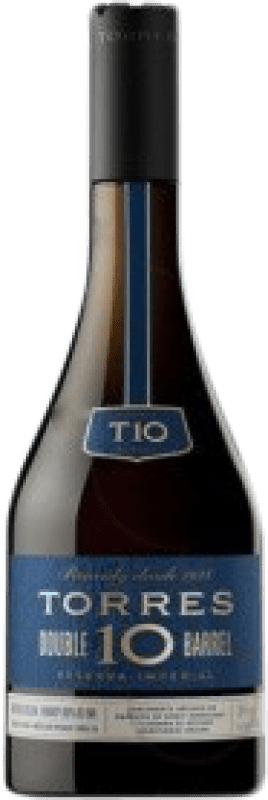18,95 € Free Shipping | Brandy Torres 10 Double Barrel Catalonia Spain Bottle 70 cl