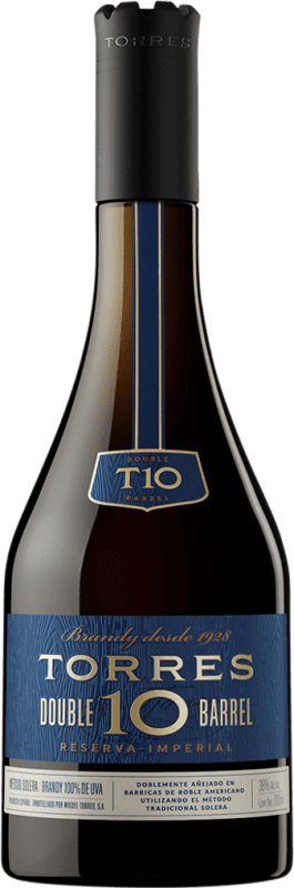 16,95 € Kostenloser Versand | Brandy Torres Double Cask — Doppelfass Katalonien Spanien 10 Jahre 70 cl
