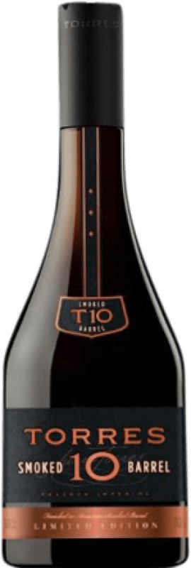 16,95 € Spedizione Gratuita | Brandy Torres Cask — Botte Catalogna Spagna 10 Anni 70 cl Smoky — Affumicato