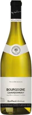 22,95 € Kostenloser Versand | Weißwein Moillard Grivot Alterung A.O.C. Bourgogne Burgund Frankreich Chardonnay Flasche 75 cl