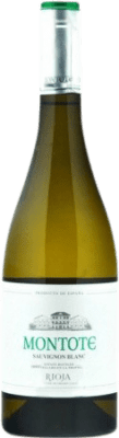 10,95 € Бесплатная доставка | Белое вино Montote Crianza — Крианса D.O.Ca. Rioja Ла-Риоха Испания Sauvignon — Совиньон 75 cl
