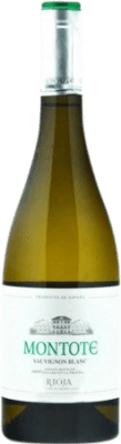 13,95 € Бесплатная доставка | Белое вино Montote старения D.O.Ca. Rioja Ла-Риоха Испания Sauvignon White бутылка 75 cl