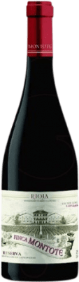 19,95 € Envoi gratuit | Vin rouge Montote Réserve D.O.Ca. Rioja La Rioja Espagne Bouteille 75 cl