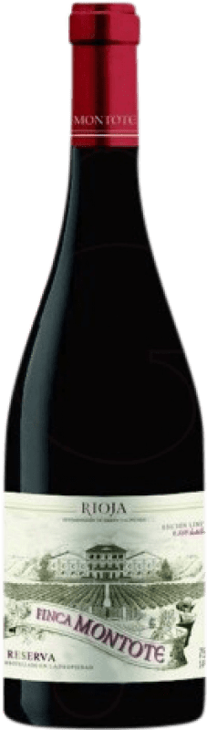 19,95 € Бесплатная доставка | Красное вино Montote Резерв D.O.Ca. Rioja Ла-Риоха Испания бутылка 75 cl