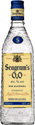 22,95 € 免费送货 | 金酒 Gin Seagram's 美国 70 cl 0.0 零点零 不含酒精
