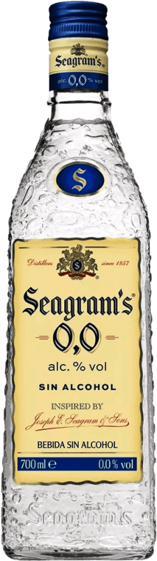 22,95 € Envio grátis | Genever Gin Seagram's Estados Unidos 70 cl 0.0 Zero Zero Sem Álcool