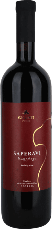 23,95 € Kostenloser Versand | Verstärkter Wein Shumi Kagor Saperavi Georgia Flasche 75 cl