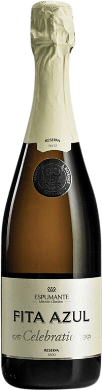 7,95 € 送料無料 | 白ワイン Borges Fita Celebration Seco — 辛口 Azul — 青 I.G. Dão Dão ポルトガル Malvasia — マルヴァジア, Godello — ゴデーリョ, Códega — コデガ, Arinto — アリント ハーフボトル 37 cl