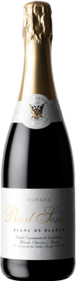 15,95 € Kostenloser Versand | Weißwein Borges Real Senhor Brut — Herb Blanc de Blancs Große Reserve — Lange Reifung I.G. Dão Dão Portugal Torrontés, Encruzado Flasche 75 cl