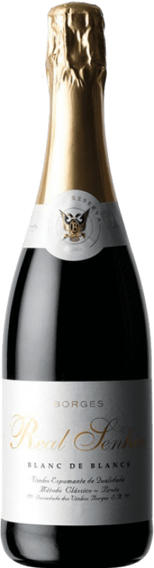 15,95 € 免费送货 | 白酒 Borges Real Senhor Blanc de Blancs 香槟 大储备 I.G. Dão 道 葡萄牙 Torrontés, Encruzado 瓶子 75 cl