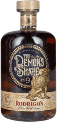 51,95 € Бесплатная доставка | Ром The Demon's Share Rodrigo's Панама 9 Лет 70 cl
