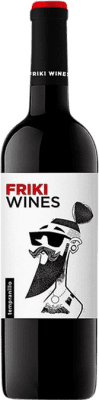 6,95 € Kostenloser Versand | Rotwein The Freaky Wines Negre Katalonien Spanien Tempranillo Flasche 75 cl