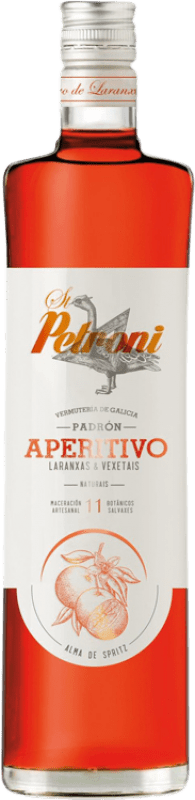 18,95 € Бесплатная доставка | Schnapp Vermutería de Galicia Petroni Spritz Испания бутылка 1 L