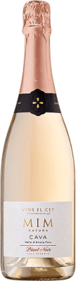 12,95 € Spedizione Gratuita | Vino bianco El Cep Mim Brut Riserva D.O. Cava Catalogna Spagna Mezza Bottiglia 37 cl