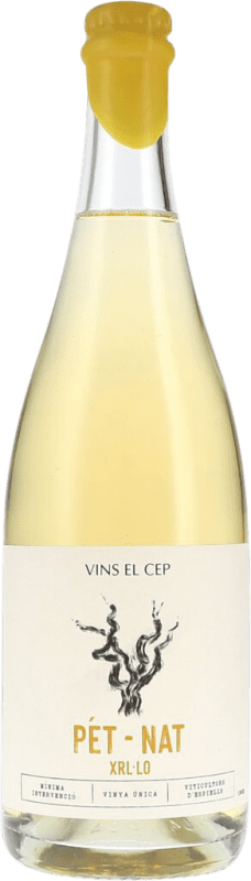 18,95 € Envio grátis | Espumante rosé El Cep Pet-Nat Pétillant Naturel Catalunha Espanha Pinot Preto Garrafa 75 cl