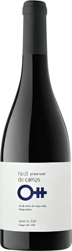 29,95 € Envío gratis | Vino tinto El Cep Racó de Camps Negre Crianza D.O. Penedès Cataluña España Pinot Negro Botella 75 cl