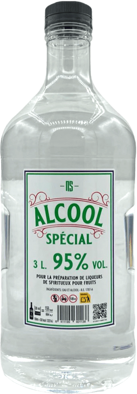 97,95 € 送料無料 | マーク＆ハードリカー Aguardiente Alcool Spécial 95 スペイン 特別なボトル 3 L