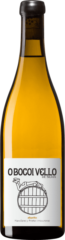 29,95 € Kostenloser Versand | Weißwein Nanclares O Bocoi Vello D.O. Rías Baixas Galizien Spanien Albariño Flasche 75 cl