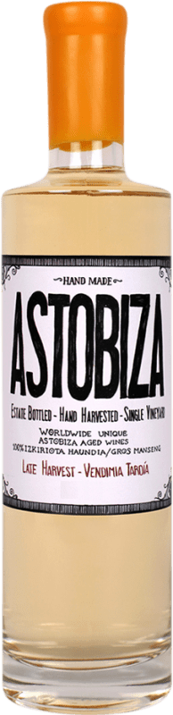 24,95 € 免费送货 | 白酒 Señorío de Astobiza Late Harvest Izkiriota D.O. Arabako Txakolina 巴斯克地区 西班牙 瓶子 75 cl