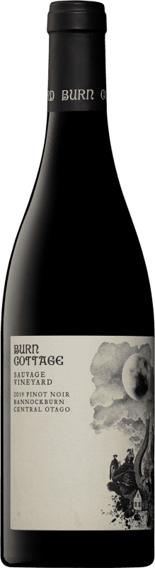 79,95 € Бесплатная доставка | Красное вино Burn Cottage Sauvage Vineyard Bannockburn I.G. Central Otago Центральная Отаго Новая Зеландия Pinot Black бутылка 75 cl