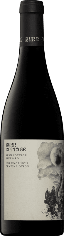 79,95 € Бесплатная доставка | Красное вино Burn Cottage Vineyard I.G. Central Otago Центральная Отаго Новая Зеландия Pinot Black бутылка 75 cl