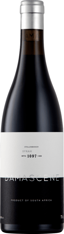 56,95 € Kostenloser Versand | Rotwein Damascene I.G. Stellenbosch Stellenbosch Südafrika Syrah Flasche 75 cl