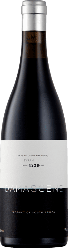 69,95 € Kostenloser Versand | Rotwein Damascene W.O. Swartland Swartland Südafrika Syrah Flasche 75 cl