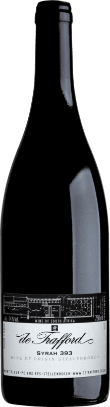 69,95 € Free Shipping | Red wine De Trafford 393 I.G. Stellenbosch Stellenbosch South Africa Syrah Bottle 75 cl