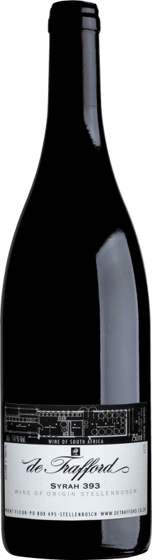 69,95 € Envoi gratuit | Vin rouge De Trafford 393 I.G. Stellenbosch Stellenbosch Afrique du Sud Syrah Bouteille 75 cl