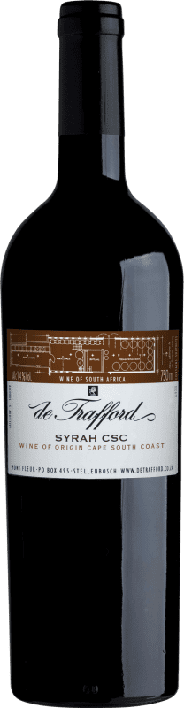 33,95 € 免费送货 | 红酒 De Trafford CSC I.G. Stellenbosch 斯泰伦博斯 南非 Syrah 瓶子 75 cl