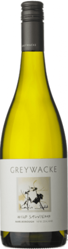 44,95 € Бесплатная доставка | Белое вино Greywacke Wild I.G. Marlborough Марлборо Новая Зеландия Sauvignon White бутылка 75 cl