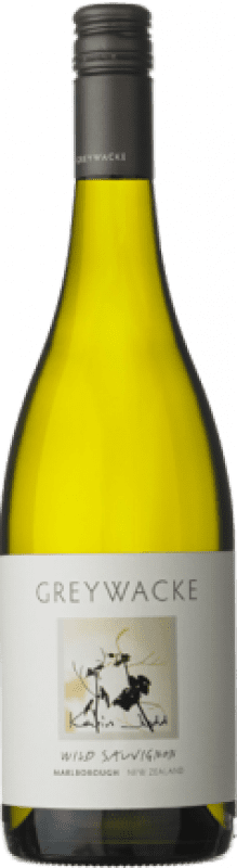 34,95 € 免费送货 | 白酒 Greywacke Wild I.G. Marlborough 马尔堡 新西兰 Sauvignon White 瓶子 75 cl