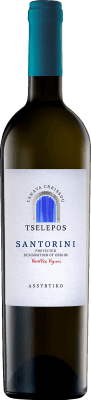 44,95 € 免费送货 | 白葡萄酒 Ktima Tselepos P.D.O. Santorini Santorini 希腊 Assyrtiko — 阿斯提尔蒂科 瓶装 75 cl