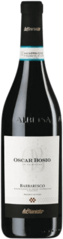 71,95 € Envío gratis | Vino tinto Oscar Bosio D.O.C.G. Barbaresco Italia Nebbiolo Botella 75 cl