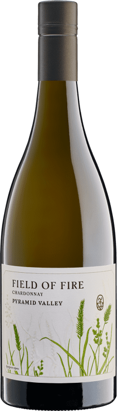 99,95 € Spedizione Gratuita | Vino bianco Pyramid Valley Field of Fire I.G. North Canterbury Nuova Zelanda Chardonnay Bottiglia 75 cl