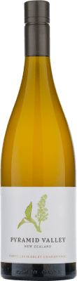 55,95 € Envio grátis | Vinho branco Pyramid Valley I.G. North Canterbury Nova Zelândia Chardonnay Garrafa 75 cl