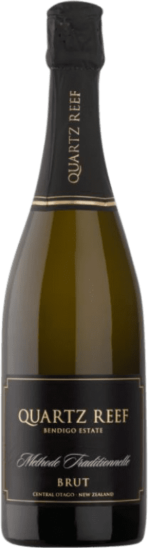 35,95 € 送料無料 | 白スパークリングワイン Quartz Reef Methode Traditionnelle Brut I.G. Central Otago セントラルオタゴ ニュージーランド Pinot Black ボトル 75 cl