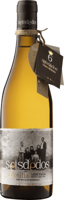 26,95 € Бесплатная доставка | Белое вино Shumi Familia D.O.P. Vino de Calidad Sierra de Salamanca Кастилия-Леон Испания Rufete White бутылка 75 cl