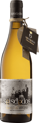 26,95 € 免费送货 | 白酒 Shumi Familia D.O.P. Vino de Calidad Sierra de Salamanca 卡斯蒂利亚莱昂 西班牙 Rufete White 瓶子 75 cl