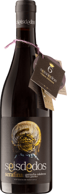 21,95 € Бесплатная доставка | Красное вино Seisdedos Serafina D.O.P. Vino de Calidad Sierra de Salamanca Кастилия-Леон Испания Garnacha — Гренаш 75 cl