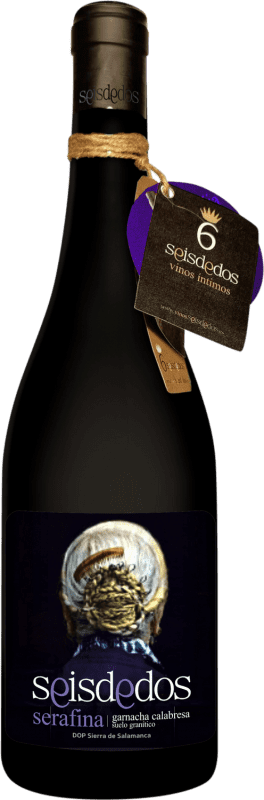 26,95 € Бесплатная доставка | Красное вино Seisdedos Serafina D.O.P. Vino de Calidad Sierra de Salamanca Кастилия-Леон Испания Grenache бутылка 75 cl